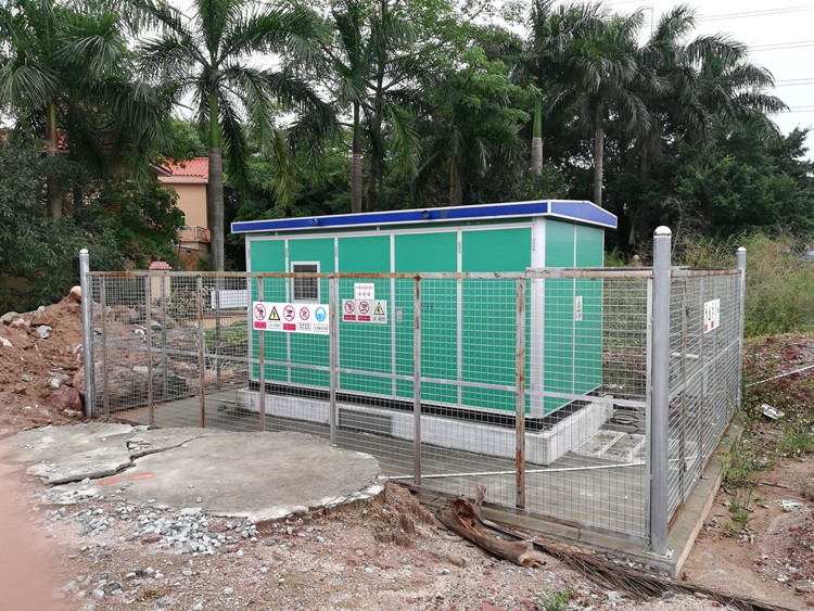 江西汇弘环保设备有限公司新装1台250kVA箱变