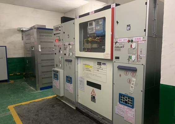 东莞市厚街机动车年检检测站315变压器增容工程顺利通电